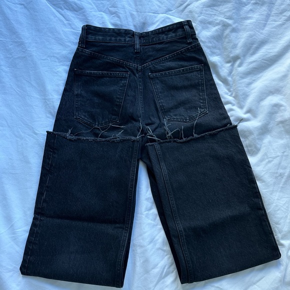Zara Ultra High Waist Wide Leg Jean - Picture 3 of 5